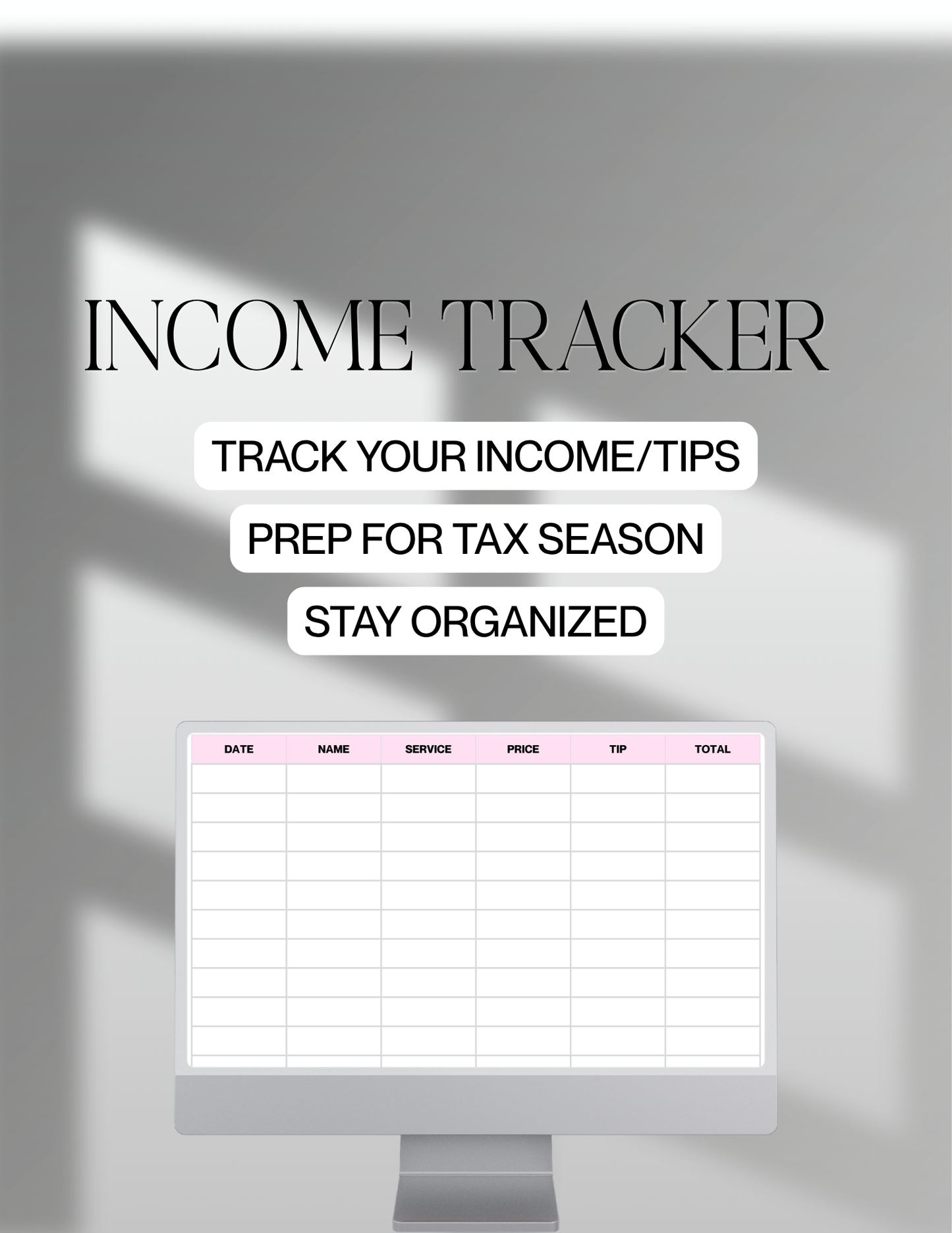 INCOME TRACKER